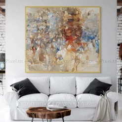 Tableau Toile Art Abstrait IP-01348
