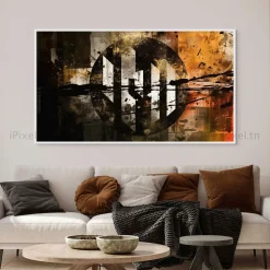 Tableau Toile Art Abstrait IP-01359