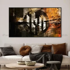 Tableau Toile Art Abstrait IP-01359