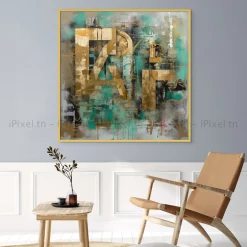 Tableau Toile Art Abstrait IP-01366