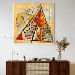 Tableau Toile Art Abstrait IP-01420