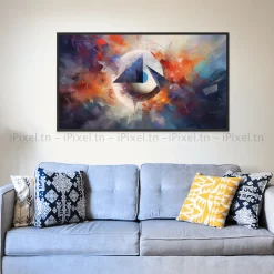 Tableau Toile Art Abstrait IP-01431