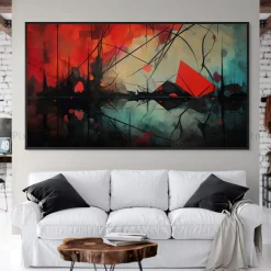 Tableau Toile Art Abstrait IP-01435