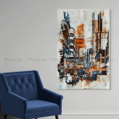 Tableau Toile Art Architecturale IP-01455