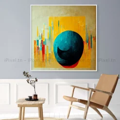Tableau Toile Art Abstrait IP-01467