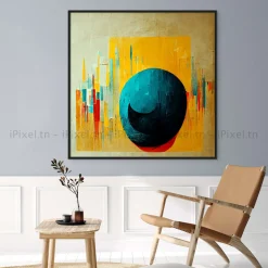 Tableau Toile Art Abstrait IP-01467