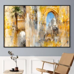 Tableau Toile Art Architecturale IP-01583