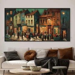 Tableau Toile Art Architecturale IP-01595