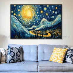 Tableau Toile Art Architecturale IP-01605