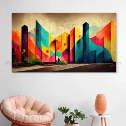 Tableau Toile Art Architecturale IP-01607