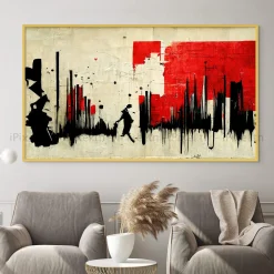 Tableau Toile Art Architecturale IP-01608