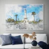 Tableau Toile Art Architecturale IP-01617