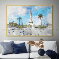 Tableau Toile Art Architecturale IP-01617