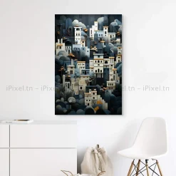 Tableau Toile Art Architecturale IP-01623