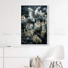 Tableau Toile Art Architecturale IP-01623