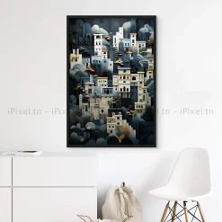 Tableau Toile Art Architecturale IP-01623