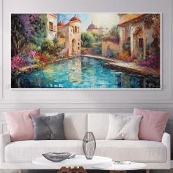 Tableau Toile Art Architecturale IP-01639