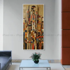 Tableau Toile Art Architecturale IP-01642