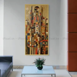 Tableau Toile Art Architecturale IP-01642