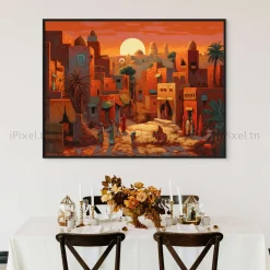Tableau Toile Art Architecturale IP-01644