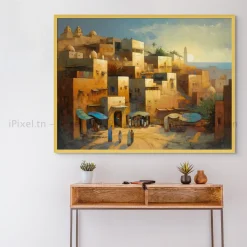 Tableau Toile Art Architecturale IP-01645