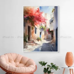 Tableau Toile Art Architecturale IP-01648