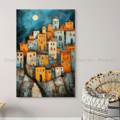 Tableau Toile Art Architecturale IP-01658