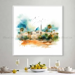 Tableau Toile Art Architecturale IP-01659