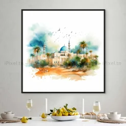 Tableau Toile Art Architecturale IP-01659