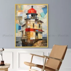 Tableau Toile Art Architecturale IP-01661