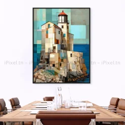 Tableau Toile Art Architecturale IP-01662