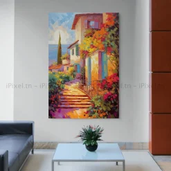 Tableau Toile Art Architecturale IP-01663