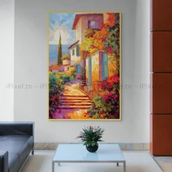 Tableau Toile Art Architecturale IP-01663
