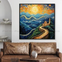 Tableau Toile Art Architecturale IP-01669