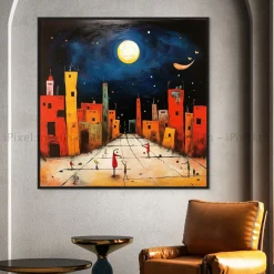 Tableau Toile Art Architecturale IP-01677