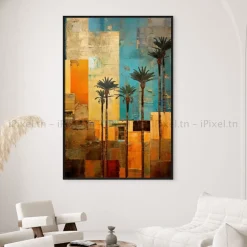 Tableau Toile Art Architecturale IP-01678