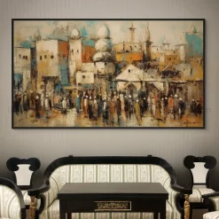 Tableau Toile Art Architecturale IP-01680