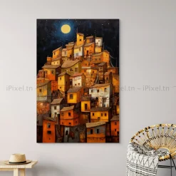 Tableau Toile Art Architecturale IP-01681