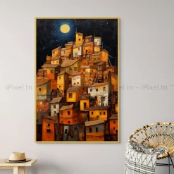 Tableau Toile Art Architecturale IP-01681