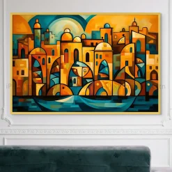 Tableau Toile Art Architecturale IP-01684