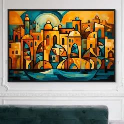 Tableau Toile Art Architecturale IP-01684