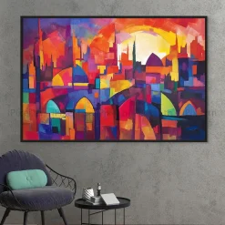 Tableau Toile Art Architecturale IP-01685