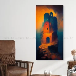 Tableau Toile Art Architecturale IP-01690