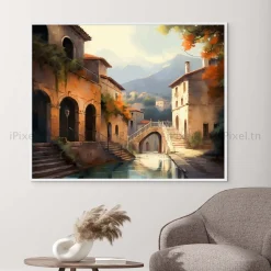 Tableau Toile Art Architecturale IP-01691