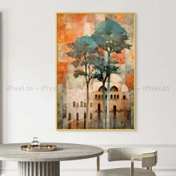 Tableau Toile Art Architecturale IP-01693