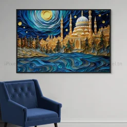 Tableau Toile Art Architecturale IP-01700