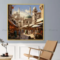 Tableau Toile Art Architecturale IP-01702