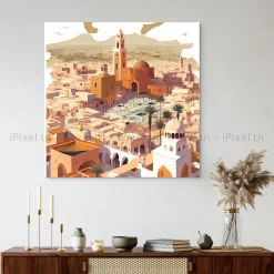 Tableau Toile Art Architecturale IP-01706