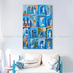 Tableau Toile Art Architecturale IP-01707