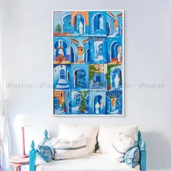 Tableau Toile Art Architecturale IP-01707